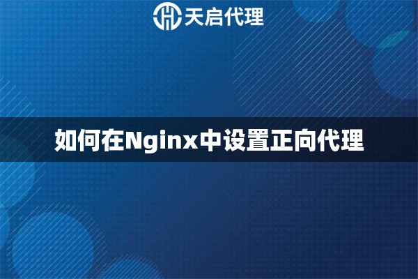 如何在Nginx中设置正向代理