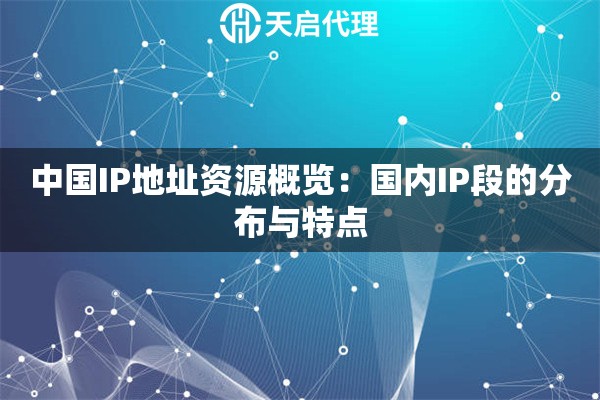 中国IP地址资源概览：国内IP段的分布与特点
