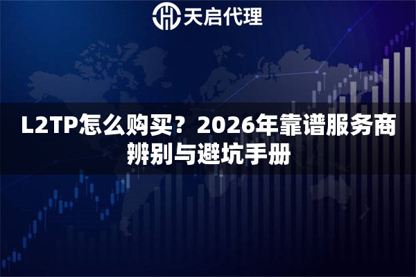 L2TP怎么购买?2026年靠谱服务商辨别与避坑手册 L2TP怎么购买?2026年靠谱服务商辨别与避坑手册
