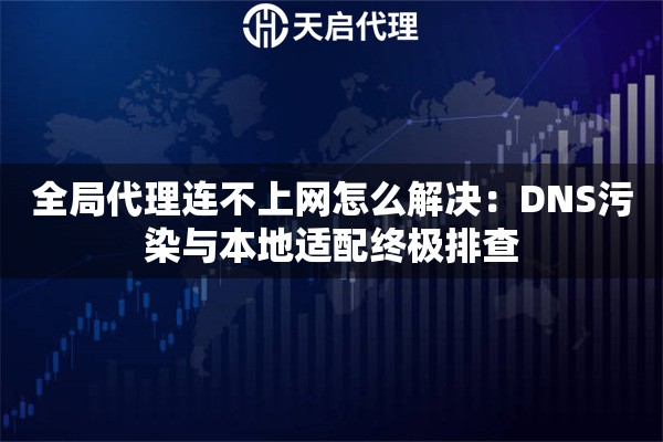 全局代理连不上网怎么解决：DNS污染与本地适配终极排查