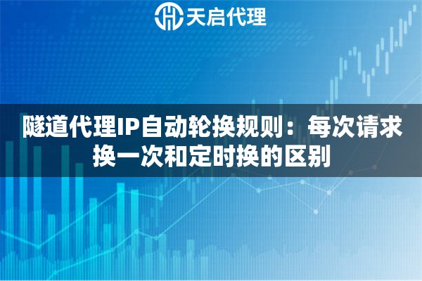 隧道代理IP自动轮换规则:每次请求换一次和定时换的区别 隧道代理IP自动轮换规则:每次请求换一次和定时换的区别