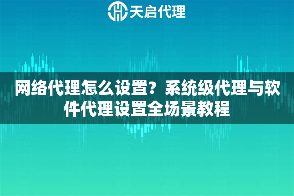 网络代理怎么设置？系统级代理与软件代理设置全场景教程