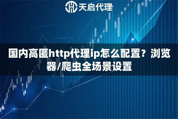 国内高匿http代理ip怎么配置？浏览器/爬虫全场景设置
