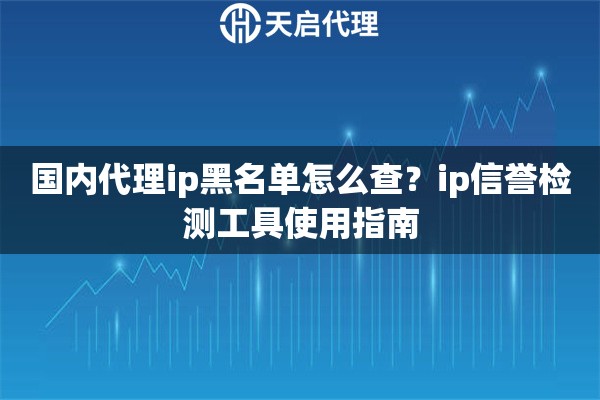 国内代理ip黑名单怎么查？ip信誉检测工具使用指南