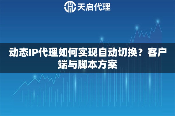 动态IP代理如何实现自动切换？客户端与脚本方案