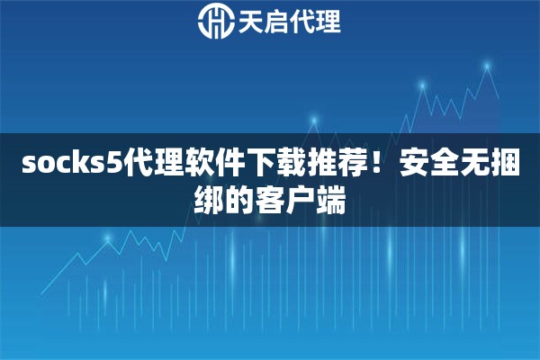 socks5代理软件下载推荐！安全无捆绑的客户端