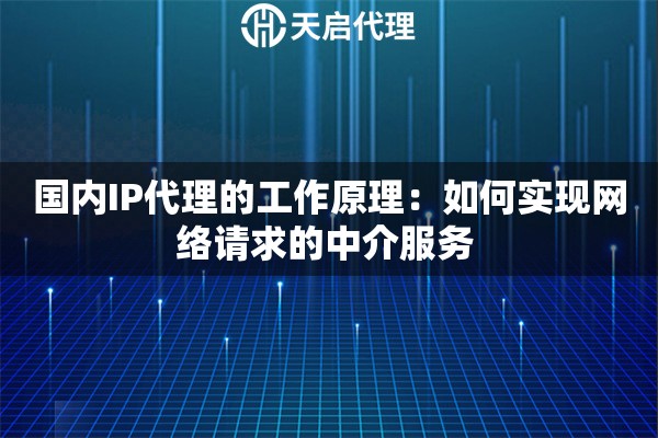 国内IP代理的工作原理：如何实现网络请求的中介服务 