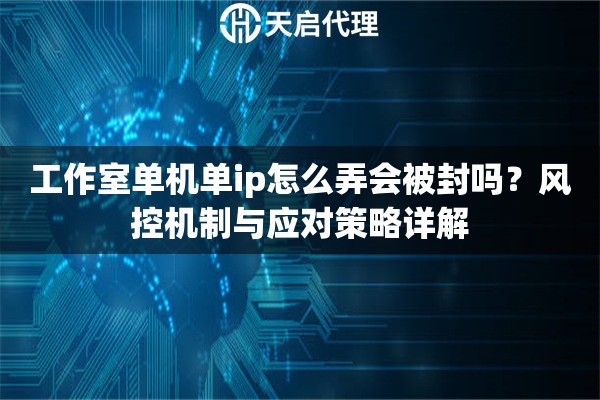 工作室单机单ip怎么弄会被封吗?风控机制与应对策略详解 工作室单机单ip怎么弄会被封吗?风控机制与应对策略详解