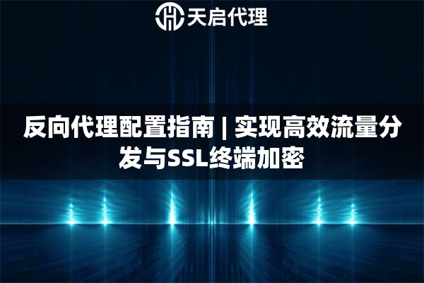 反向代理配置指南 | 实现高效流量分发与SSL终端加密