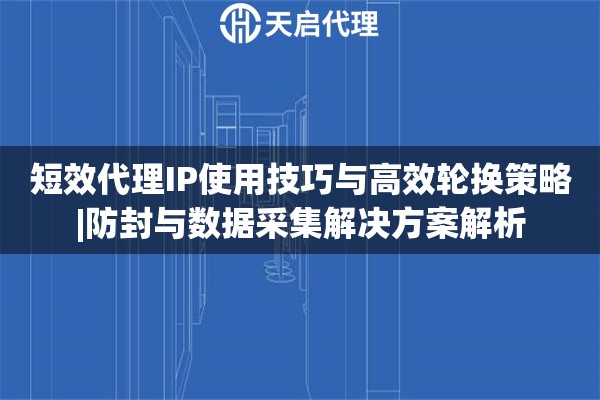 短效代理IP使用技巧与高效轮换策略|防封与数据采集解决方案解析
