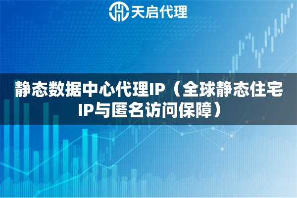 静态数据中心代理IP（全球静态住宅IP与匿名访问保障）