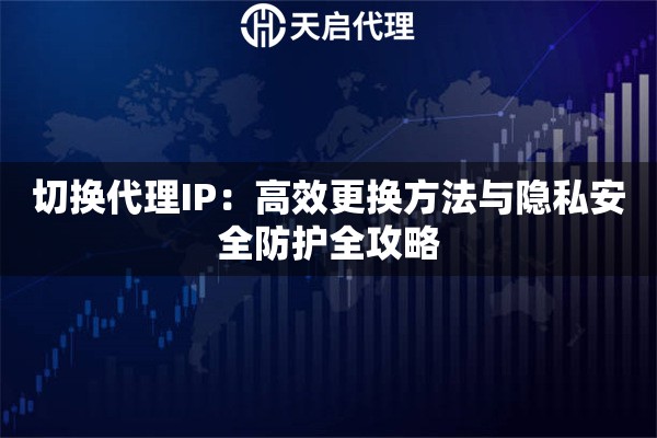 切换代理IP：高效更换方法与隐私安全防护全攻略