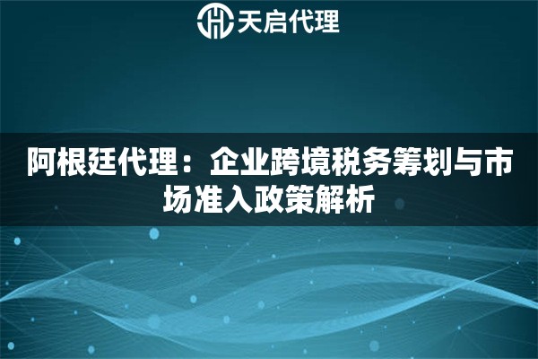 阿根廷代理：企业跨境税务筹划与市场准入政策解析