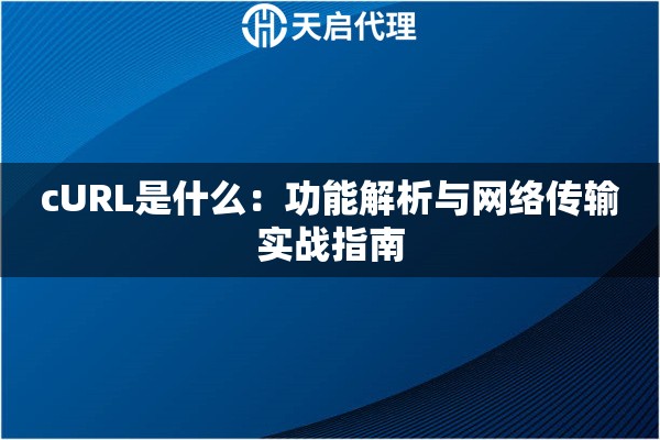 cURL是什么：功能解析与网络传输实战指南
