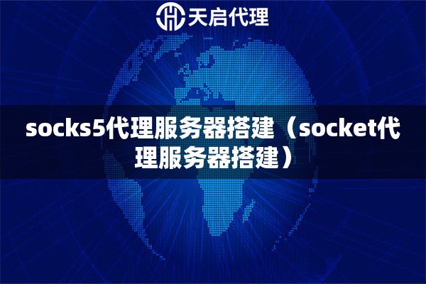 socks5代理服务器搭建（socket代理服务器搭建）