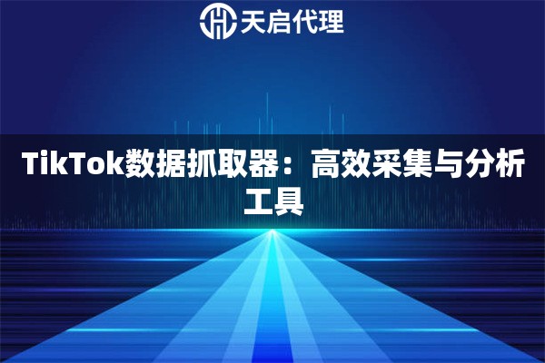 TikTok数据抓取器：高效采集与分析工具