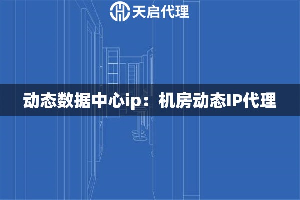 动态数据中心ip：机房动态IP代理