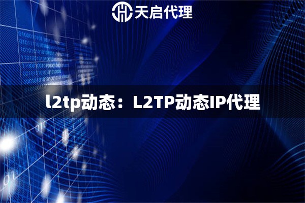 l2tp动态：L2TP动态IP代理