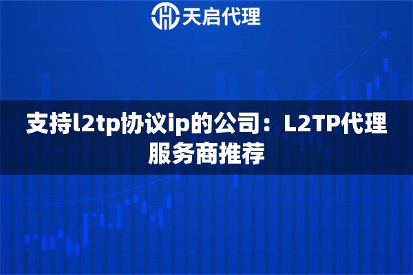 支持l2tp协议ip的公司：L2TP代理服务商推荐