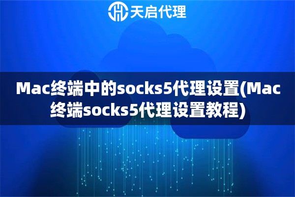 Mac终端中的socks5代理设置(Mac终端socks5代理设置教程)