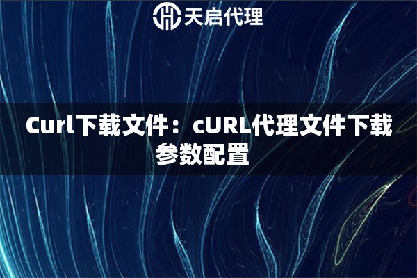 Curl下载文件：cURL代理文件下载参数配置  