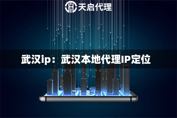 武汉ip：武汉本地代理IP定位  