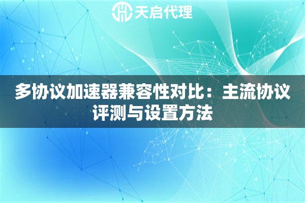 多协议加速器兼容性对比：主流协议评测与设置方法