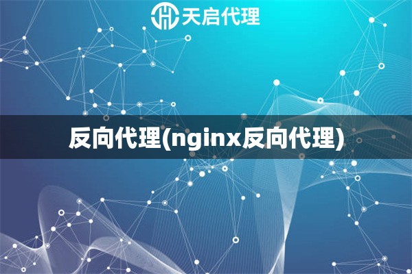 反向代理(nginx反向代理)