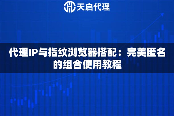 代理IP与指纹浏览器搭配：完美匿名的组合使用教程