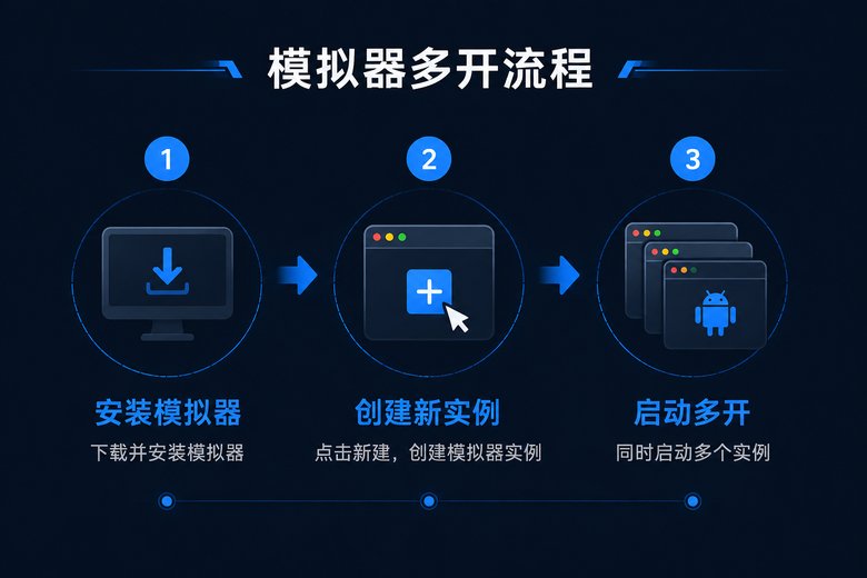 模拟器多开流程