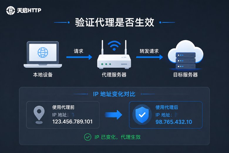 代理验证流程示意