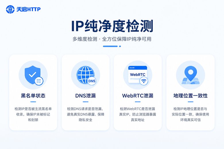 IP纯净度检测维度
