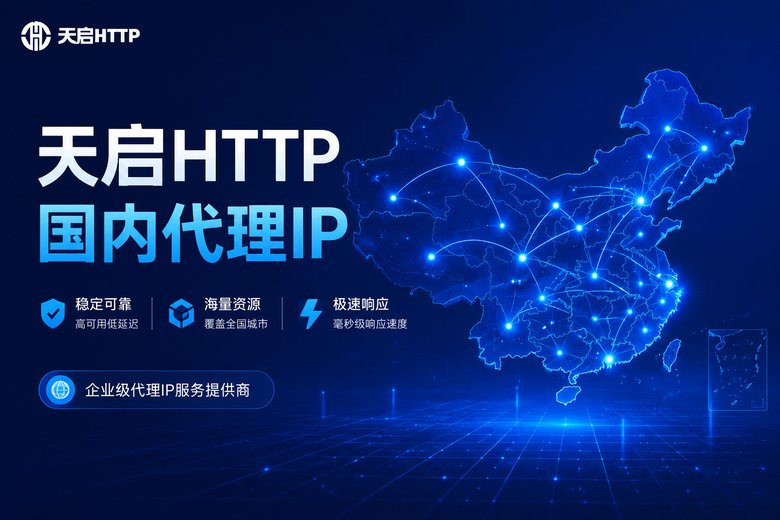 天启HTTP国内代理IP服务
