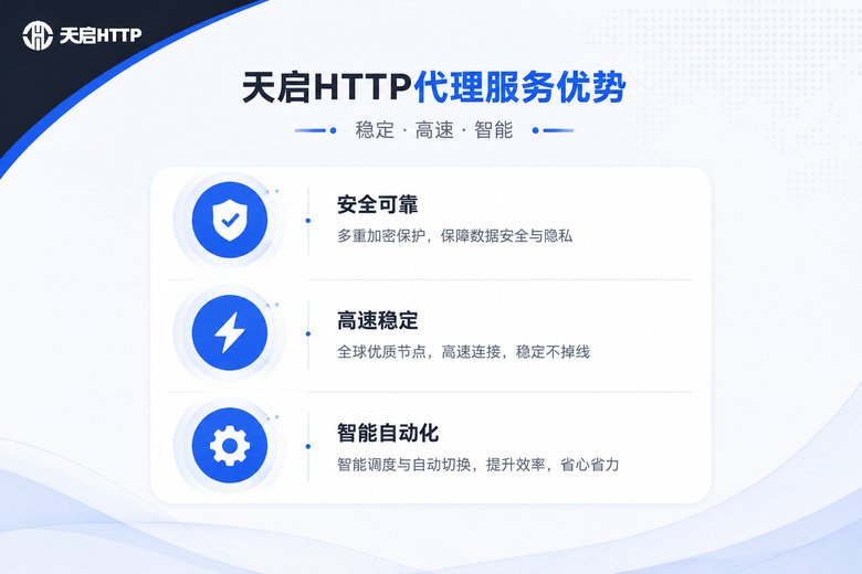 天启代理核心优势