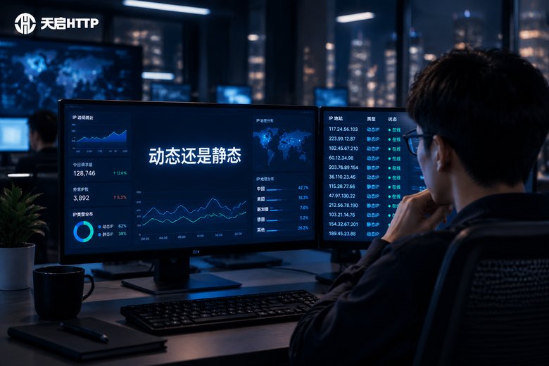 国内动态代理IP和静态代理IP到底怎么选？2026年业务场景适配指南