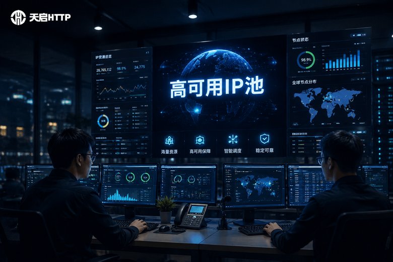 国内代理IP可用率低于90%就别买了？2026年高可用IP池筛选标准