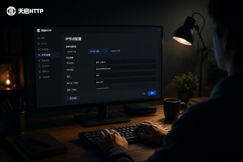 IP节点买回来后怎么在浏览器里使用？插件设置与手动配置