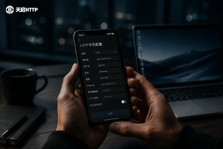 L2TP协议在手机上怎么设置？Android与iOS详细操作步骤