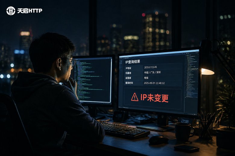 IP地址更改后访问网站还是显示原IP？原因排查与解决方法
