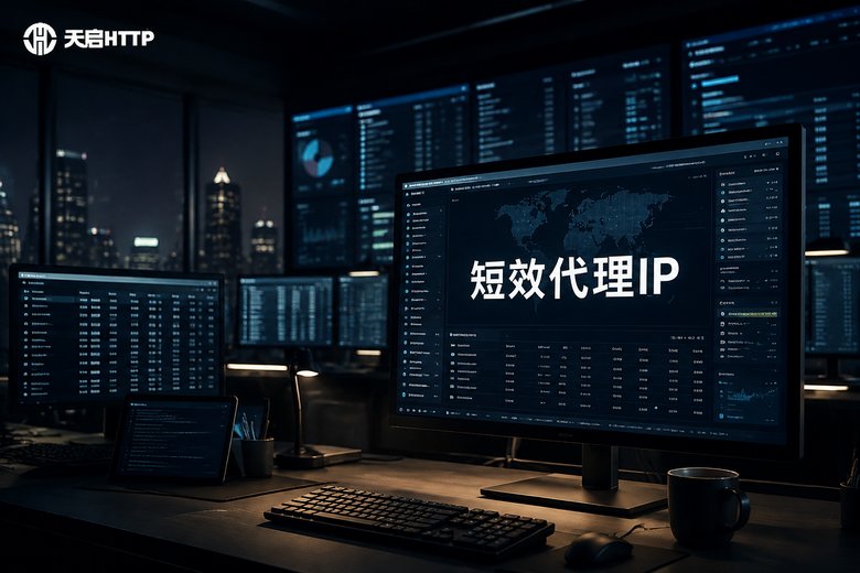 短效代理IP用于大规模数据采集效率如何？并发与速度