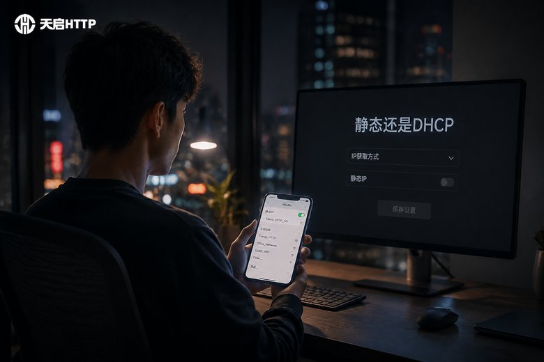 手机ip是选静态还是dhcp？移动网络ip设置建议详解