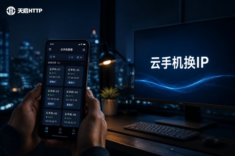云手机怎么换ip？支持换ip功能的云手机选购指南