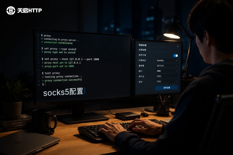 socks5代理怎么用？socks5配置方法与常用工具推荐