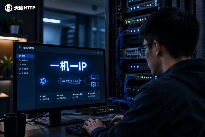 软路由如何实现一机一IP且互不干扰？NAT与路由策略