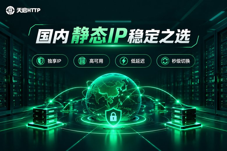天启HTTP国内静态IP服务