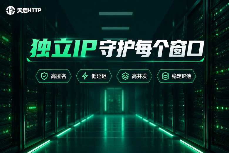 天启HTTP独立IP代理服务