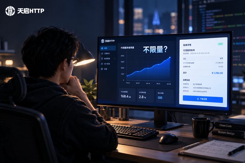 不限量http代理真的不限量吗？代理计费陷阱揭秘
