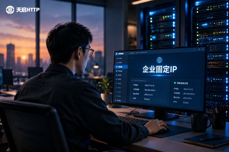 公司怎么申请固定ip？企业固定ip办理流程指南
