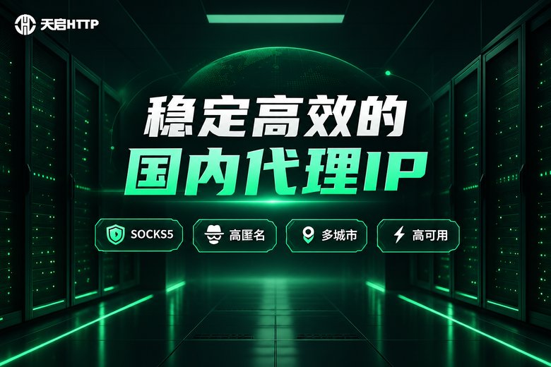 天启HTTP国内代理IP服务品牌图