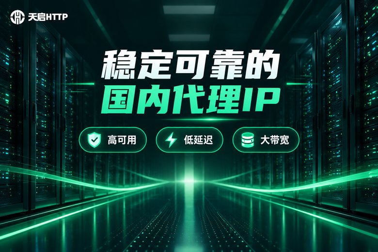 天启HTTP国内代理IP服务品牌图